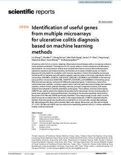 Identification of useful genes from multiple microarrays for ulcerative colitis diagnosis based on machine learning methods