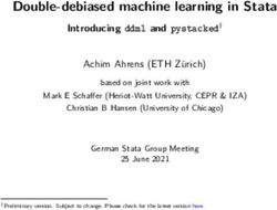 Double-debiased machine learning in Stata