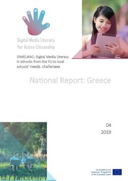 National Report: Greece - Digital Media Literacy for Active Citizenship - dimeli