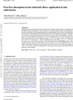 Free-free absorption in hot relativistic flows: application to fast radio bursts