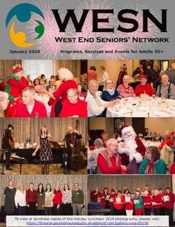 January 2020 Programs, Services and Events for Adults 55+