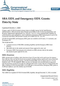 SBA EIDL and Emergency EIDL Grants: Data by State - CRS ...