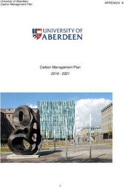Carbon Management Plan 2016 - 2021 - APPENDIX A - University of Aberdeen