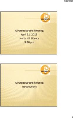 All Great Streets Meeting April 11, 2019 North Hill Library 3:30 pm - All Great Streets Meeting Introductions 4/11/2019
