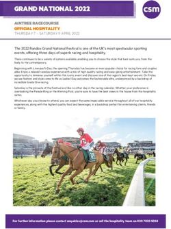 GRAND NATIONAL 2022 AINTREE RACECOURSE OFFICIAL HOSPITALITY - CSM Hospitality