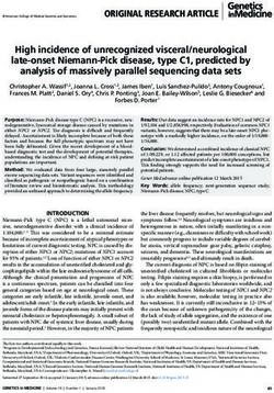 High incidence of unrecognized visceral/neurological late-onset Niemann-Pick disease, type C1, predicted by analysis of massively parallel ...
