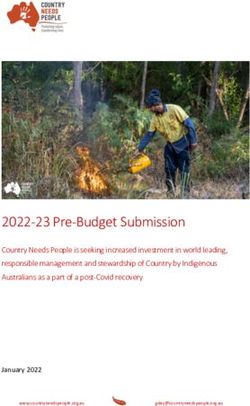 2022-23 Pre-Budget Submission - 2022-23 Pre-Budget Submissions