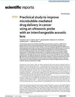 Preclinical study to improve microbubble mediated drug delivery in cancer using an ultrasonic probe with an interchangeable acoustic lens