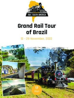Grand Rail Tour of Brazil - 17 days