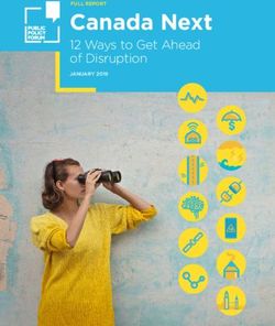 Canada Next 12 Ways to Get Ahead of Disruption - FULL REPORT - Public Policy Forum