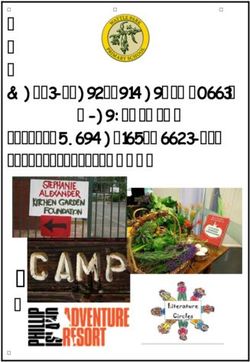 Wattle Park Primary School Years 3 & 4 Information Booklet 2019