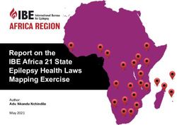 Report on the IBE Africa 21 State Epilepsy Health Laws Mapping Exercise - Author