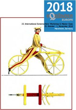 International Screenwriters' Workshop & Master Class 25. October - November 2018 Mannheim, Germany - eQuinoxe Europe