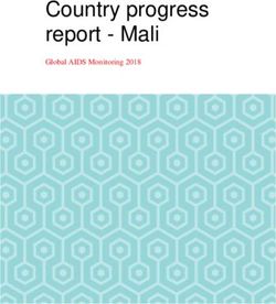 Country progress report - Mali - Global AIDS Monitoring 2018 - unaids