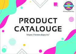 PRODUCT CATALOUGE Printing Made Easy - image