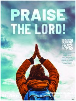 November 7, 2021 THIRTY-SECOND SUNDAY IN ORDINARY TIME - Catholic Church of St. Ann