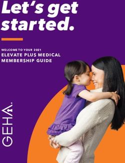 Let's get started. ELEVATE PLUS MEDICAL MEMBERSHIP GUIDE - WELCOME TO YOUR 2021 - GEHA
