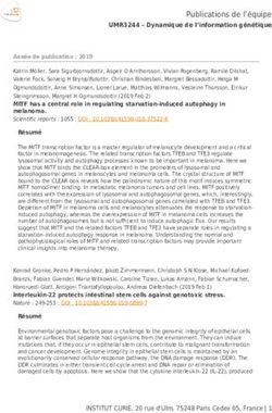 Publications de l'&eacute;quipe - UMR3244 - Dynamique de l'information g&eacute;n&eacute;tique - Centre de Recherche Institut Curie