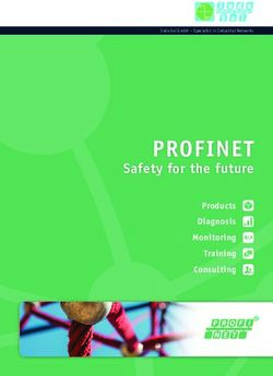 PROFINET Safety for the future - Products Diagnosis Monitoring Training Consulting - Indu-Sol