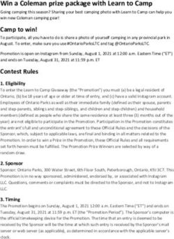 Win a Coleman prize package with Learn to Camp