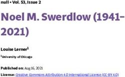 Noel M. Swerdlow (1941- 2021) - null Vol. 53, Issue 2 Louise Lerner1 1University of Chicago - PubPub