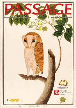 Friends of the Museums Singapore November / December 2018