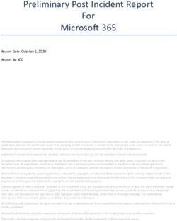 Preliminary Post Incident Report For Microsoft 365 - Golden ...
