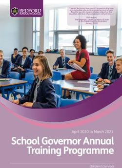 School Governor Annual Training Programme - NET