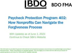 Paycheck Protection Program 402: How Nonprofits Can Navigate the Forgiveness Process - Fiscal ...