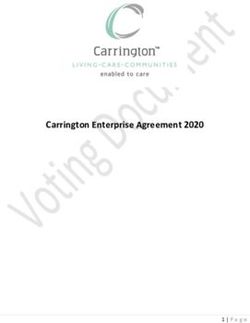 Carrington Enterprise Agreement 2020 - HSU NSW/ACT/QLD