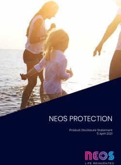 NEOS PROTECTION Product Disclosure Statement 5 April 2021