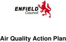 Air Quality Action Plan - Enfield Council
