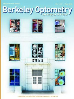 Berkeley Optometry UNIVERSITY OF CALIFORNIA - VOL. 1, NO. 1 | FALL 2008 - University of ...