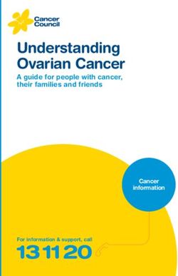 Understanding Ovarian Cancer - Cancer Council