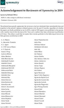 Acknowledgement to Reviewers of Symmetry in 2019 - MDPI