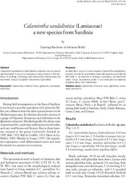 A new species from Sardinia - Calamintha sandaliotica (Lamiaceae)