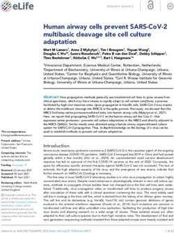 HUMAN AIRWAY CELLS PREVENT SARS-COV-2 MULTIBASIC CLEAVAGE SITE CELL CULTURE ADAPTATION - ELIFE