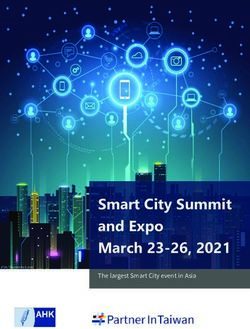 Smart City Summit and Expo March 23-26, 2021 - The largest Smart City event in Asia