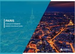 PARIS Cushman & Wakefield Global Cities Retail Guide