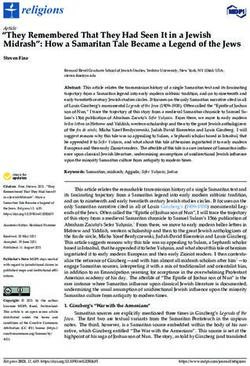 "They Remembered That They Had Seen It in a Jewish Midrash": How a Samaritan Tale Became a Legend of the Jews