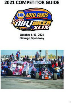 2021 COMPETITOR GUIDE - October 6-10, 2021 Oswego Speedway - Super DIRT Week