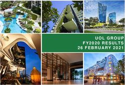 UOL GROUP FY2020 RESULTS 26 FEBRUARY 2021 - SGX