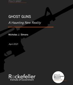 GHOST GUNS A Haunting New Reality - Nicholas J. Simons - Rockefeller Institute of ...