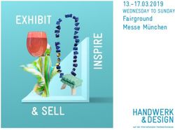 13.-17.03.2019 WEDNESDAY TO SUNDAY - Handwerk & Design