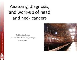Anatomy, diagnosis, and work-up of head and neck cancers - CHUV, UNIL Pr. Christian Simon Service d'Oto-Rhino-Laryngologie - OncologyPRO