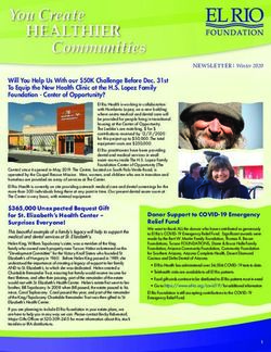 You Create - El Rio Health