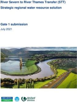 River Severn to River Thames Transfer (STT) Strategic regional water resource solution Gate 1 submission - July 2021 - Severn Trent Plc