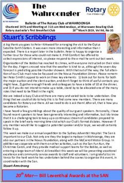 Stuart's Scribblings - ClubRunner