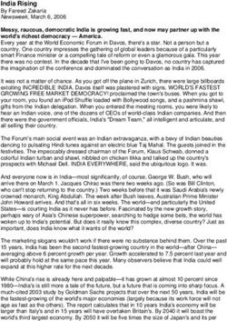 India Rising By Fareed Zakaria Newsweek, March 6, 2006
