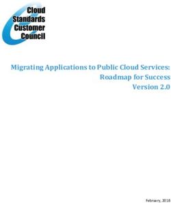 Migrating Applications to Public Cloud Services: Roadmap for Success Version 2.0 - Object ...